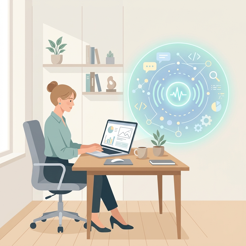 AIアシスタント活用のイメージ
